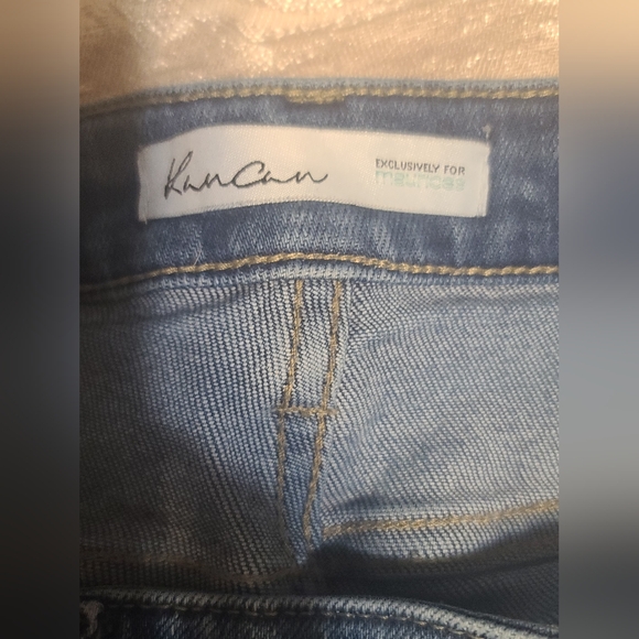 EUC Kancan high rise curvy rolled hem skinny jeans sz 32 - Picture 5 of 8